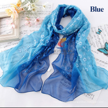 Fashion silk scarves women's silk scarf Pure silk Prevent bask shawls scarf wind palace silk scarves prevented bask beach towels
